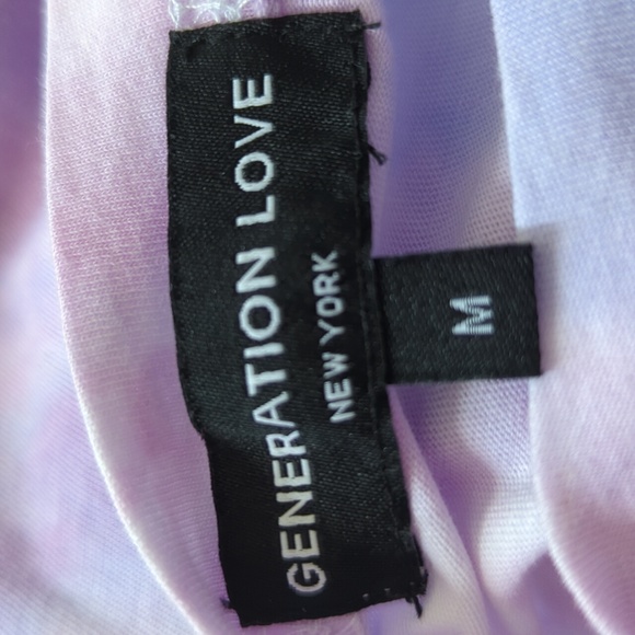 Generation Love Lex Tie-Dye Lilac Padded Tank M - Picture 14 of 14